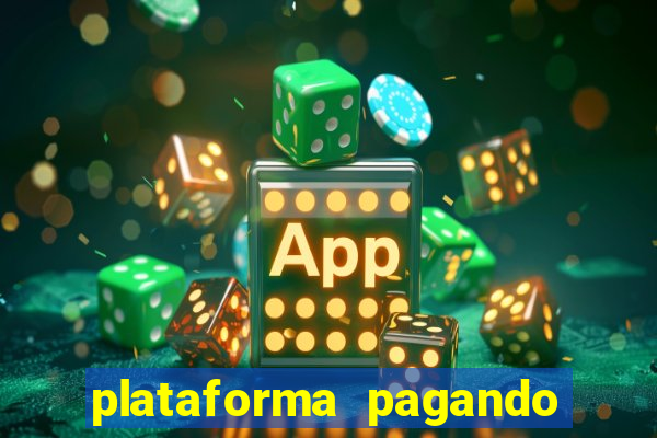 plataforma pagando bonus no cadastro